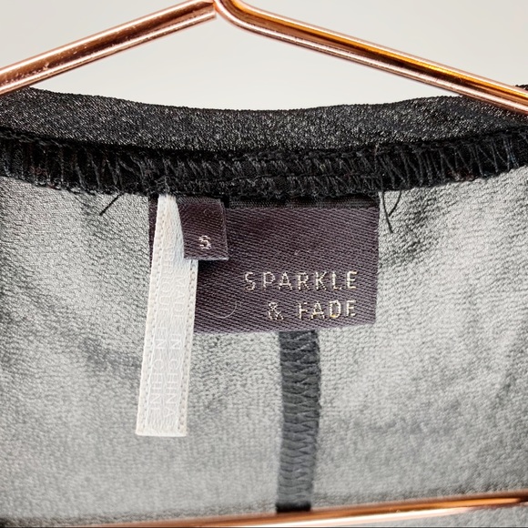 Urban Outfitters black Sparkle & Fade sequin tank - Picture 3 of 4